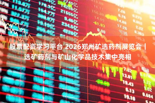 股票配资学习平台 2026郑州矿选药剂展览会｜选矿药剂与矿山化学品技术集中亮相
